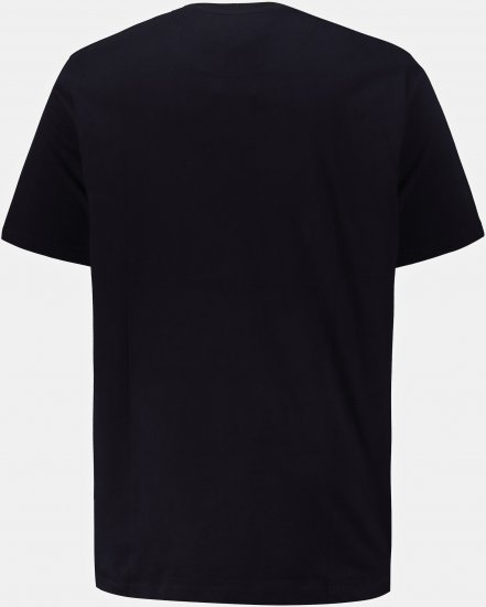 JP1880 Aerosmith Graphic Comfort Fit Band T-Shirt Black - Trička - Trička nadměrné velikosti - 2XL-14XL