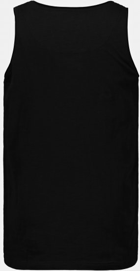 JP1880 AC/DC Graphic Comfort Fit Band Tank Top Black - Trička - Trička nadměrné velikosti - 2XL-14XL