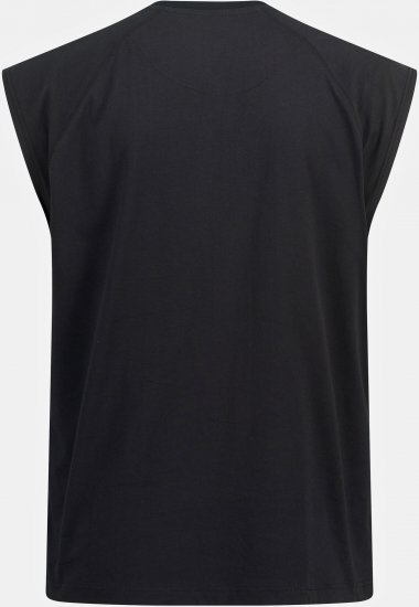 JP1880 Iron Maiden Graphic Comfort Fit Band Tank Top Black - Trička - Trička nadměrné velikosti - 2XL-14XL