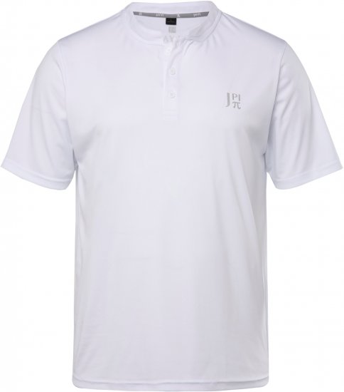 JP1880 Henley QuickDry Tennis T-Shirt Snow White - Sportovní oblečení - Sportovní Oblečení 2XL-10XL
