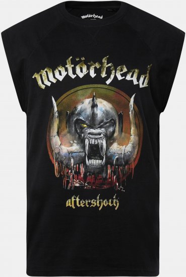JP1880 Ozzy Motörhead Graphic Band T-Shirt Black - Trička - Trička nadměrné velikosti - 2XL-14XL