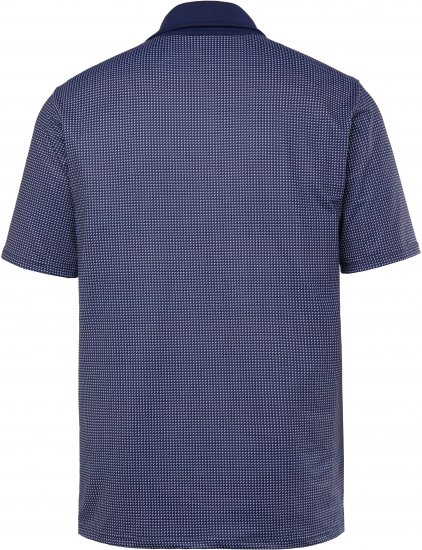 JP1880 Jay-Pi QuickDry Small Print Golf Polo Shirt Navy Blue - Polokošile - Polokošile 2XL-8XL - Trička s límečkem 2XL-8XL