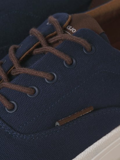 Jack & Jones Lington Canvas Sneakers Navy Blazer - Pánská obuv 40-52 - 