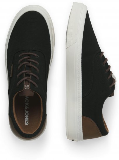 Jack & Jones Lington Canvas Sneakers Black - Pánská obuv 40-52 - 