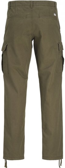 Jack & Jones KANE BARKLEY Cargopants Khaki - Džíny & kalhoty - Džíny a Kalhoty - W40-W70