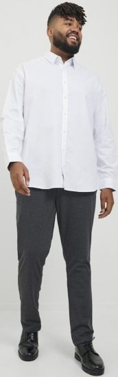Jack & Jones Marco Cooper Chino Pants Dark Grey Melange - Džíny & kalhoty - Džíny a Kalhoty - W40-W70