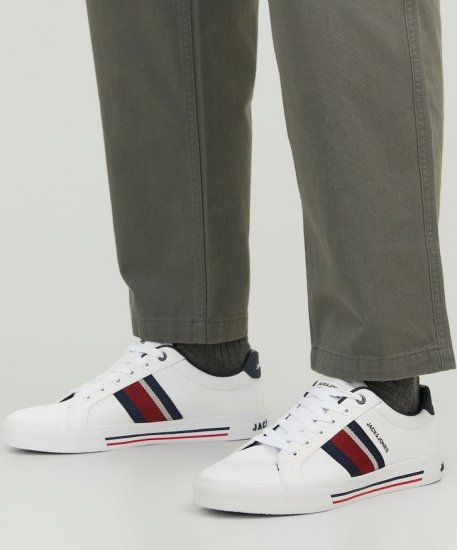 Jack & Jones Gorgon Sneakers Bright White - Pánská obuv 40-52 - 