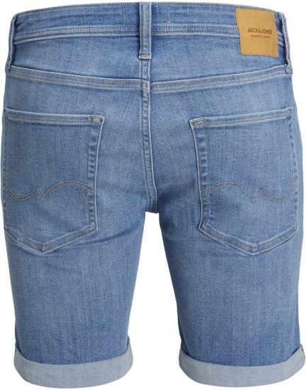 Jack & Jones Rick Original Shorts Blue Denim - Šortky - Šortky Nadměrné Velikosti W40-W60