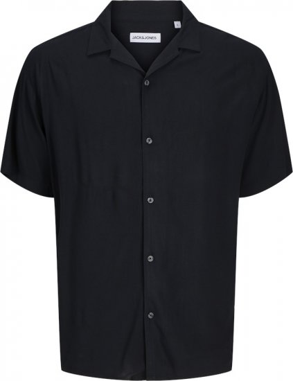 Jack & Jones Jeff Resort Shirt Black - Košile - Košile 2XL-10XL