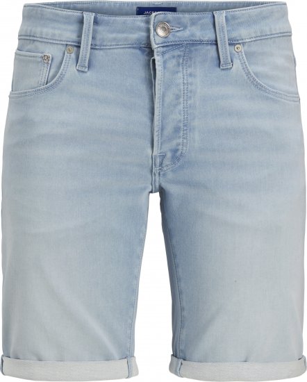 Jack & Jones Rick Icon I.K. Shorts Blue Denim - Šortky - Šortky Nadměrné Velikosti W40-W60