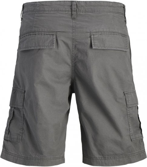 Jack & Jones Cole Mateo Cargo Shorts Castlerock - Šortky - Šortky Nadměrné Velikosti W40-W60