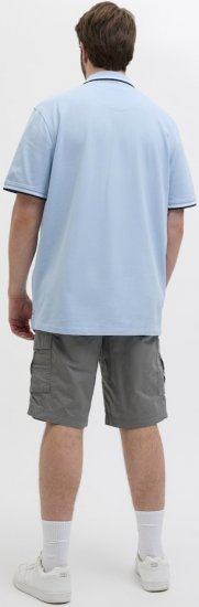 Jack & Jones Cole Mateo Cargo Shorts Castlerock - Šortky - Šortky Nadměrné Velikosti W40-W60