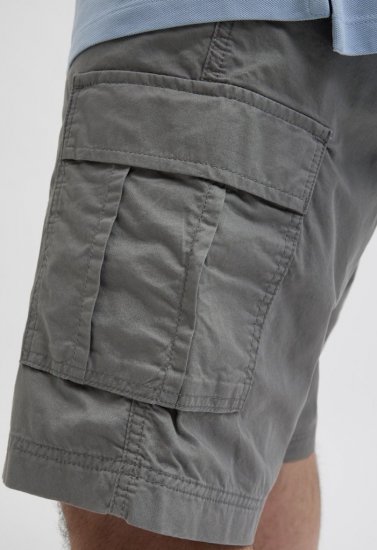 Jack & Jones Cole Mateo Cargo Shorts Castlerock - Šortky - Šortky Nadměrné Velikosti W40-W60