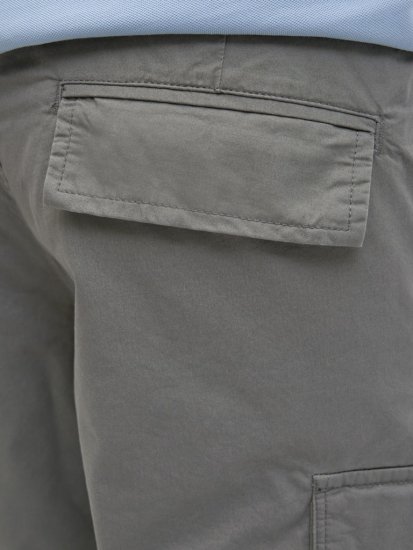 Jack & Jones Cole Mateo Cargo Shorts Castlerock - Šortky - Šortky Nadměrné Velikosti W40-W60