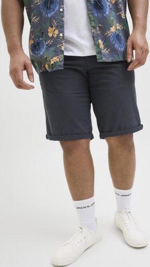 Jack & Jones Marco Erik Chino Shorts Navy Blazer - Šortky - Šortky Nadměrné Velikosti W40-W60