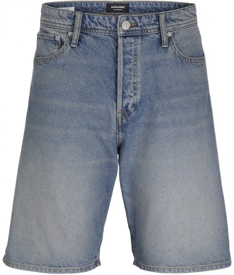 Jack & Jones Alex Original SQ171 Shorts Blue Denim - Šortky - Šortky Nadměrné Velikosti W40-W60