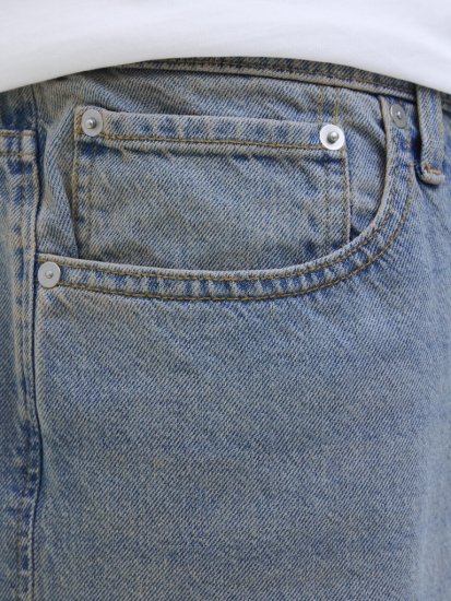 Jack & Jones Alex Original SQ171 Shorts Blue Denim - Šortky - Šortky Nadměrné Velikosti W40-W60