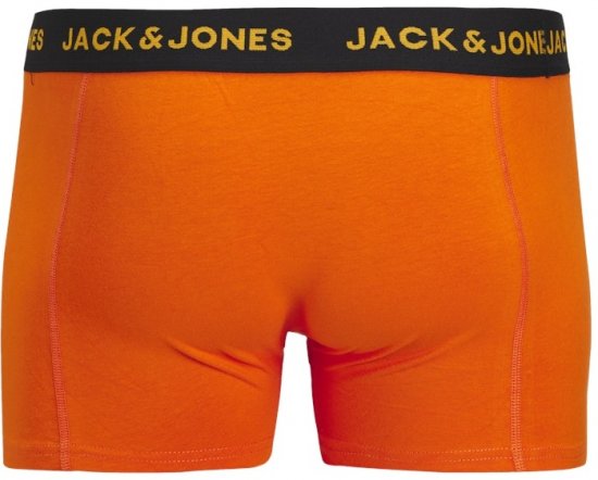 Jack & Jones Ben Solid Trunks 5-Pack Black - Spodní prádlo - Spodní Prádlo Nadměrné Velikosti 2XL-8XL