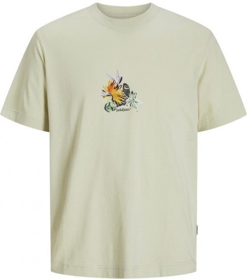 Jack & Jones Varenna Crew Neck T-Shirt Green - Trička - Trička nadměrné velikosti - 2XL-14XL