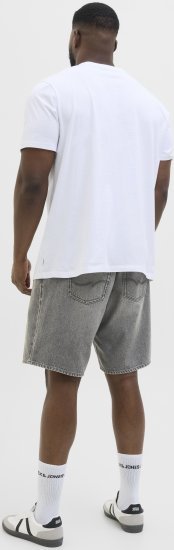 Jack & Jones Tony Original Denim Shorts Grey - Šortky - Šortky Nadměrné Velikosti W40-W60