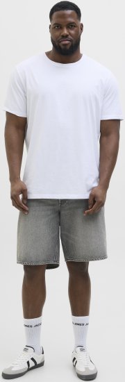 Jack & Jones Tony Original Denim Shorts Grey - Šortky - Šortky Nadměrné Velikosti W40-W60