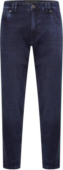 Kam Jeans Jacob Knitted Denim Reg Fit Jeans Mid Wash Blue - Džíny & kalhoty - Džíny a Kalhoty - W40-W70