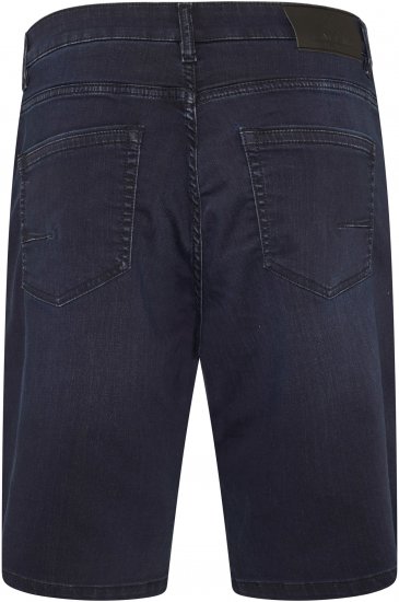 Kam Jeans NUNEZ2 Knitted Denim Stretch Shorts Dark Navy - Šortky - Šortky Nadměrné Velikosti W40-W60