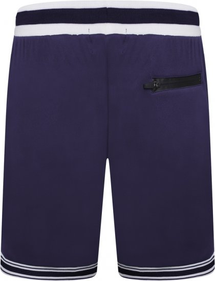 Kam Jeans TS005 Retro Tracky Set (Shorts/Sleeveless Hoodie) Navy - Teplákové soupravy - Teplákové soupravy nadměrné velikosti