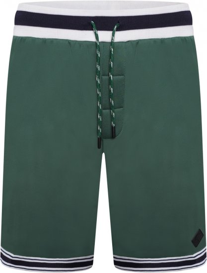 Kam Jeans TS005 Retro Tracky Set (Shorts/Sleeveless Hoodie) Racing Green - Teplákové soupravy - Teplákové soupravy nadměrné velikosti