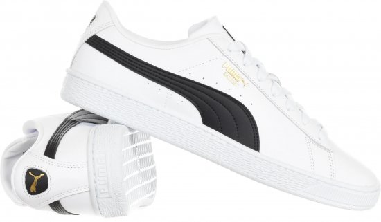 Puma Basket Classic XXI Sneakers White - Pánská obuv 40-52 - 