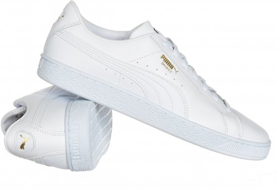 Puma Basket Classic XXI Sneakers White - Pánská obuv 40-52 - 