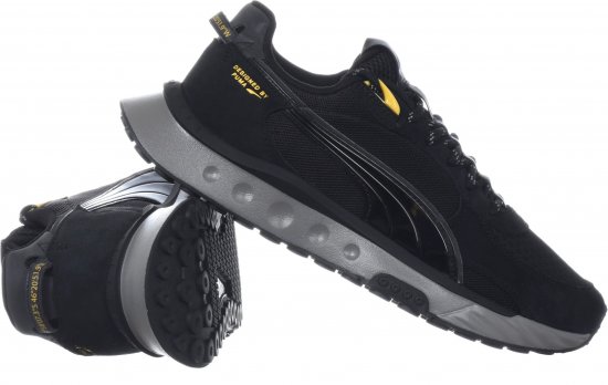Puma Wild Rider Blk NJR Sneakers Black - Pánská obuv 40-52 - 