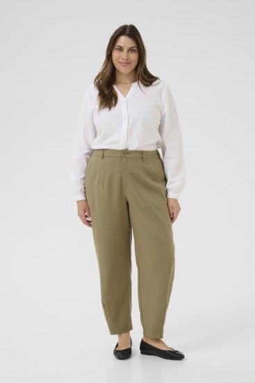 Kaffe Curve Nana Košile s dlouhým rukávem Bílá - Halenky & tuniky - 