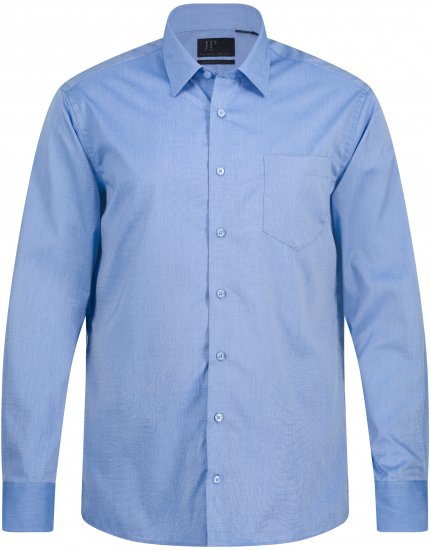 JP1880 Shirt Business Comfort Fit Light Blue TALL - PÁNSKÉ OBLEČENÍ MT-6XLT - TALL-velikosti