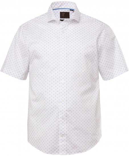 JP1880 Business Modern Fit Short Sleeve Shirt TALL Off-White - TALL košile - 