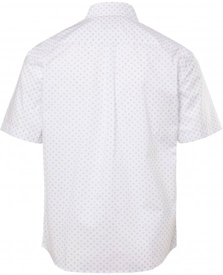 JP1880 Business Modern Fit Short Sleeve Shirt TALL Off-White - TALL košile - 