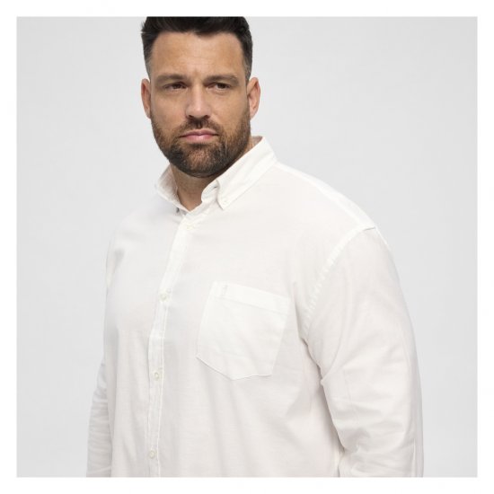 North Latitude Oxford Shirt White - Košile - Košile 2XL-10XL