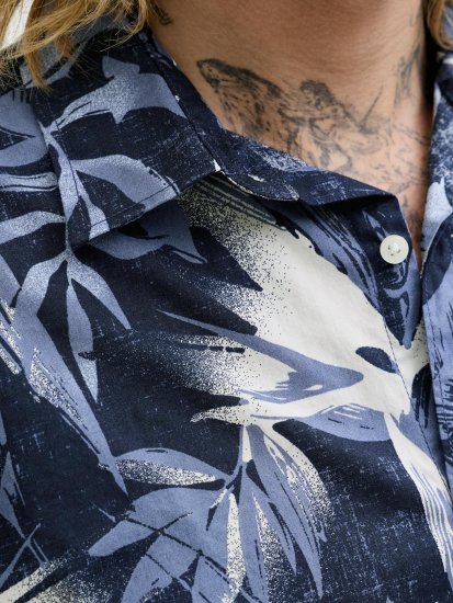 Jack & Jones Honolulu Short Sleeve Resort Shirt - Košile s krátkým rukávem - Pánské košile s krátkým rukávem