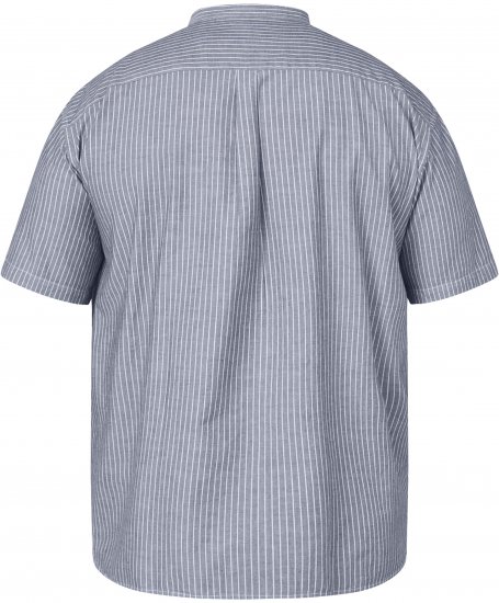 North Latitude 61164 Pruhovaná Košile se Stojáčkem Šedá - Košile - Košile 2XL-10XL