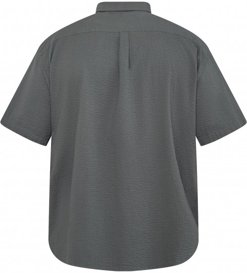 North Latitude 61306 Košilová Bunda s Krátkým Rukávem Tmavě Zelená - Košile - Košile 2XL-10XL