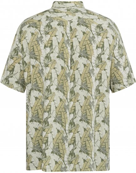 North Latitude 61310 Viskózová Košile s Celoplošným Potiskem Olivově Zelená - Košile - Košile 2XL-10XL