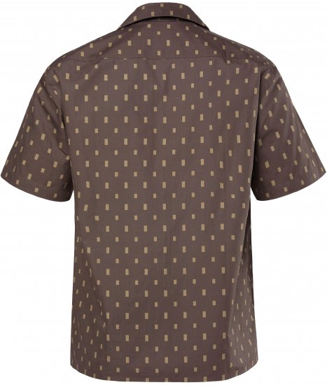 JP1880 Boxy Cuba Short Sleeve Shirt Brown - Košile - Košile 2XL-10XL