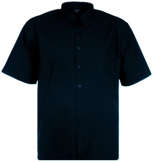 Espionage SH149 Plain Short Sleeve Shirt Navy - Košile s krátkým rukávem - Pánské košile s krátkým rukávem