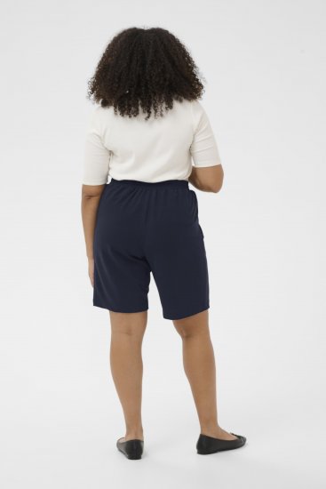 Kaffe Curve Pheolo Shorts Midnight Marine Navy - Šortky - 