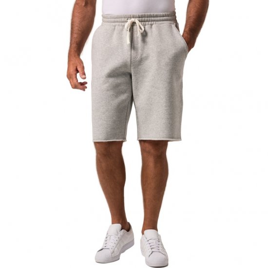 JP1880 Bermuda Sweatshorts Relaxed Fit Grey - Šortky - Šortky Nadměrné Velikosti W40-W60