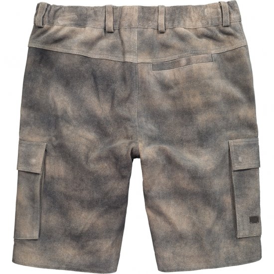JP1880 Shorts Bermuda Traditional Cowhide Graphite Grey - Šortky - Šortky Nadměrné Velikosti W40-W60