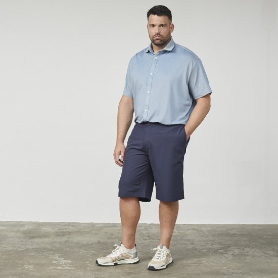 North Latitude Cool Effect Comfort Fit Shorts Blue - Šortky - Šortky Nadměrné Velikosti W40-W60