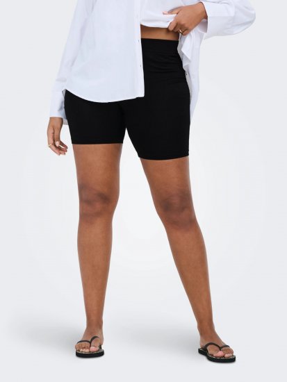 Only Carmakoma Time Shorts Black - Šortky - 
