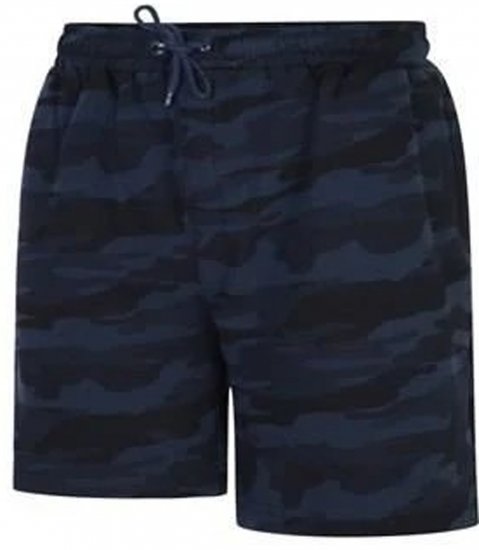 Espionage LW134 Camoflaged Shorts Navy - Tepláky & kraťasy - Tepláky a Teplákové Kraťasy 2XL-12XL