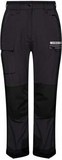 Ulla Popken HYPRAR Multifunctional Durable Inset Trekking Pants Black - Džíny & Kalhoty ve Velkých Velikostech – Plus Size - 